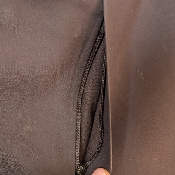 Women's Lululemon Classic Black Raincoat - Picture 3 of 11